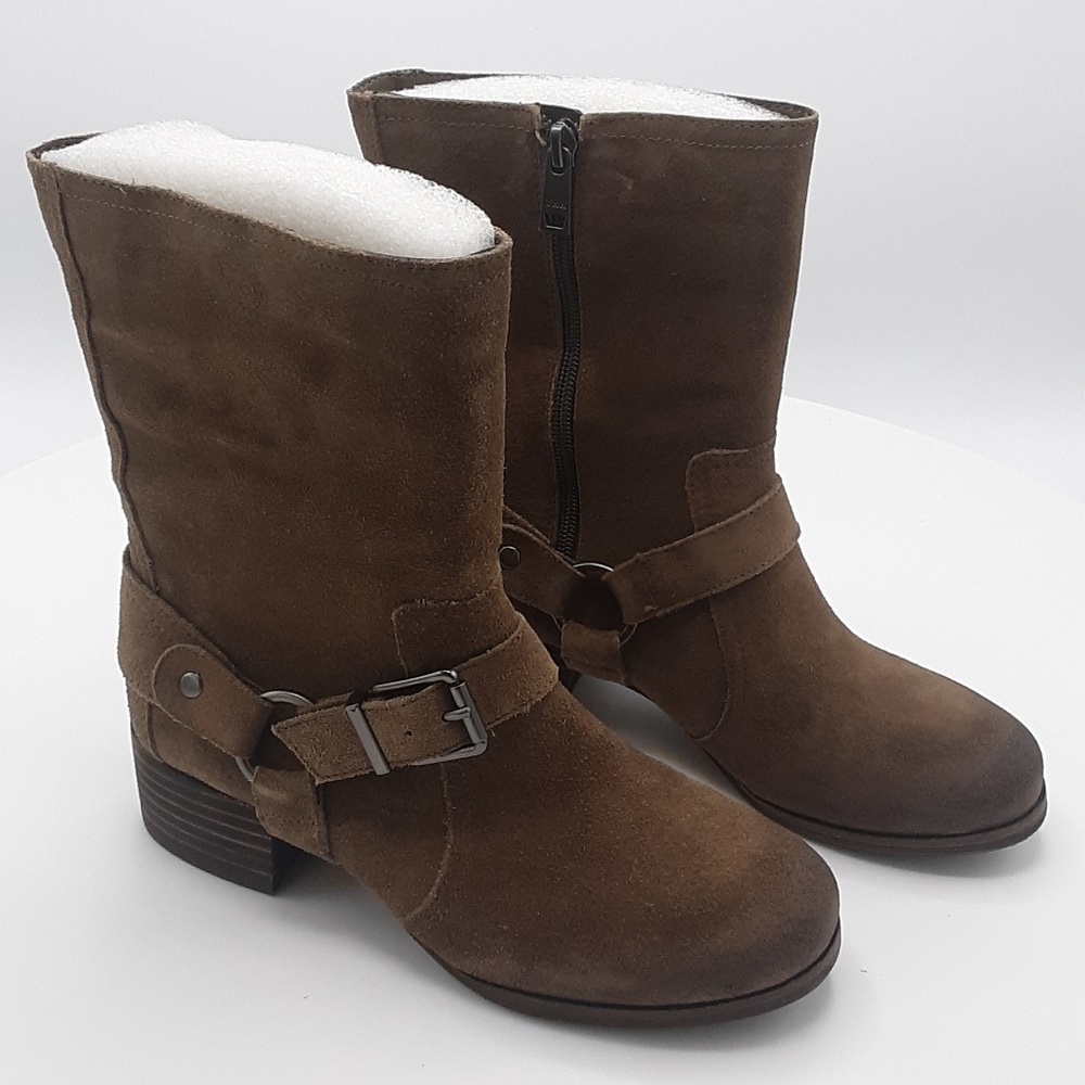 Jessica Simpson Annine Mink Veronica Suede Boots - Picture 1 of 7